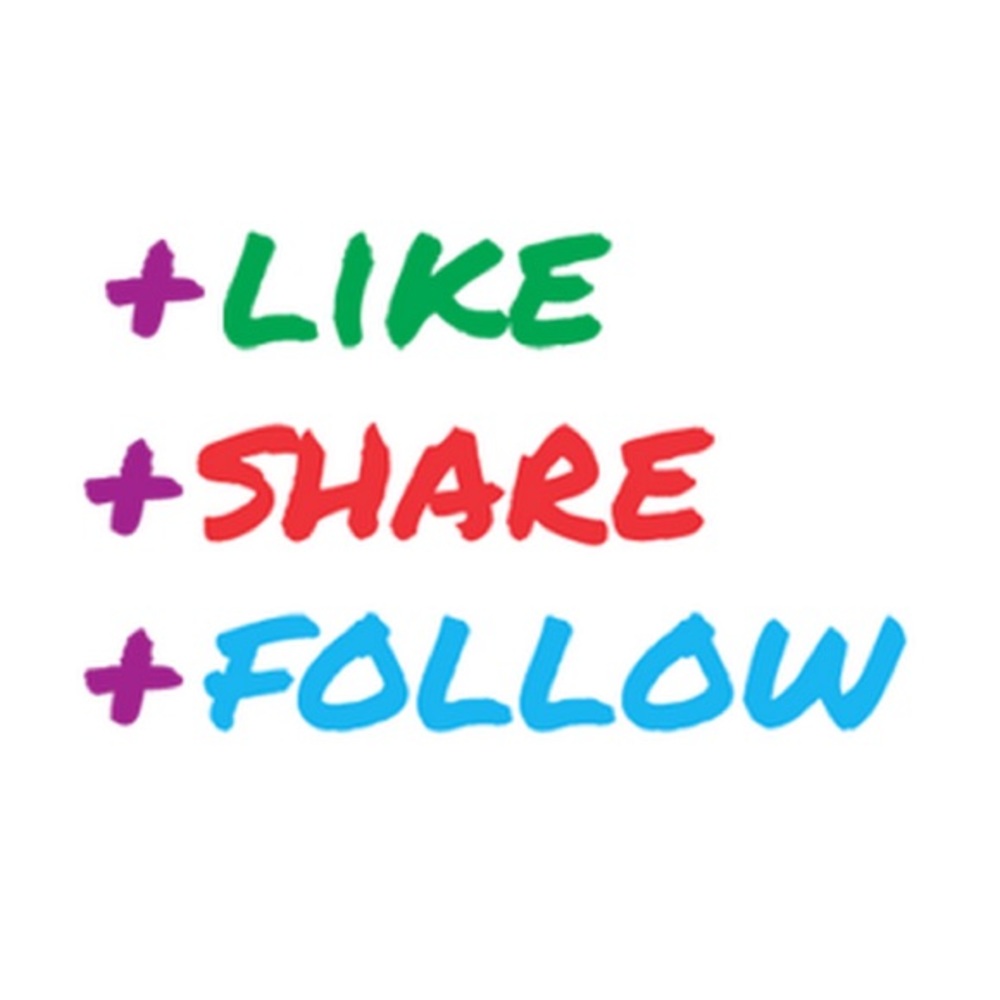 Like, Share &Follow
